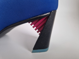 United Nude Sonar Fold Mid | Maat 37 | Lavendel/kobaltblauw |