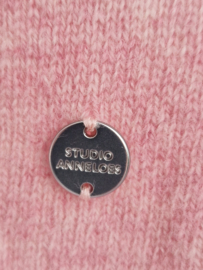 Studio Anneloes trui | Maat XL | Poederroze | Wol |