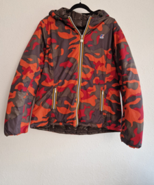 K-Way reversible jas | Maat 4 |Camouflage/Bruin |