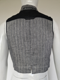 Beate Heymann gilet. Maat 42, Grijs.