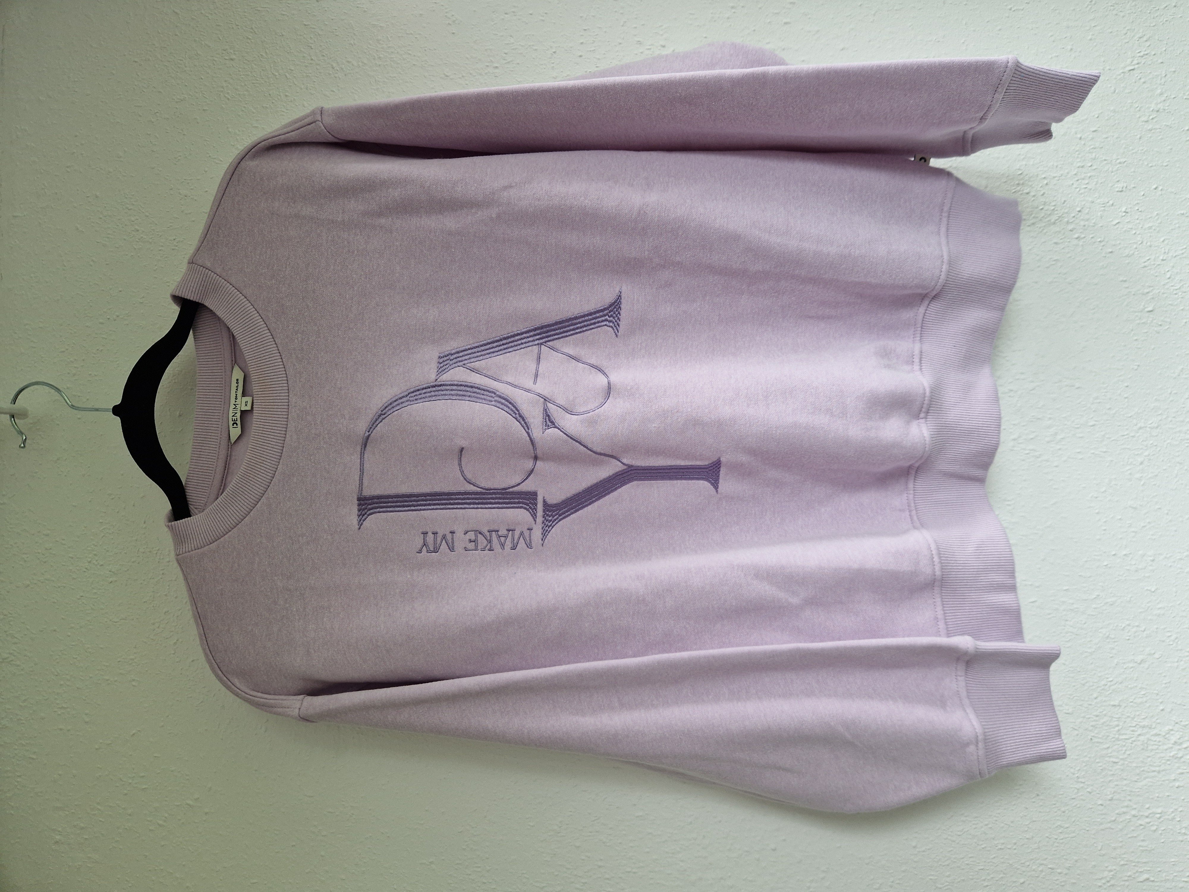 Tom Tailor Denim sweatshirt. Maat XS. Lila