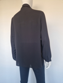 Sem Per Lei blouse. Maat 42, Zwart.