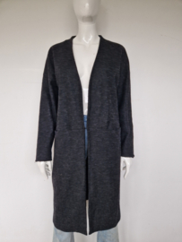 Just Female vest. Maat 40, Antraciet/ wol.