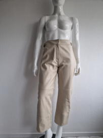 Scotch & Soda broek. Maat 40. Beige/leer.