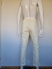 Citizens of Humanity cropped jeans.Crème. Maat 40