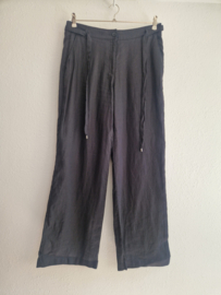 Esprit pantalon. Maat 40/32, Zwart/linnen
