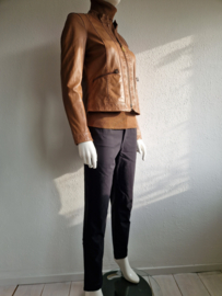 Maliparni jasje. It. maat 44, Bruin/leer.