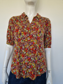 King Louie blouse. Maat M. Bloemenprint.