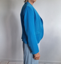 Marc Cain blazer. Maat 38. Helder turquoise