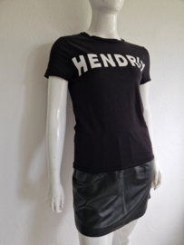 Laundry Industry t-shirt. Maat 3, Zwart/tekst.