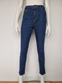 Lee Scarlett High waist jeans. Maat 31/31. Blauw.