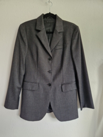 Sisley blazer. Maat 38. Grijs/wol.