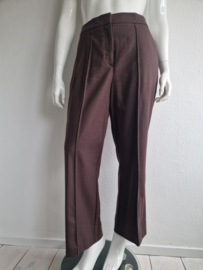 Marc O'Polo Pure pantalon. Maat 44. Chocoladebruin/wol.