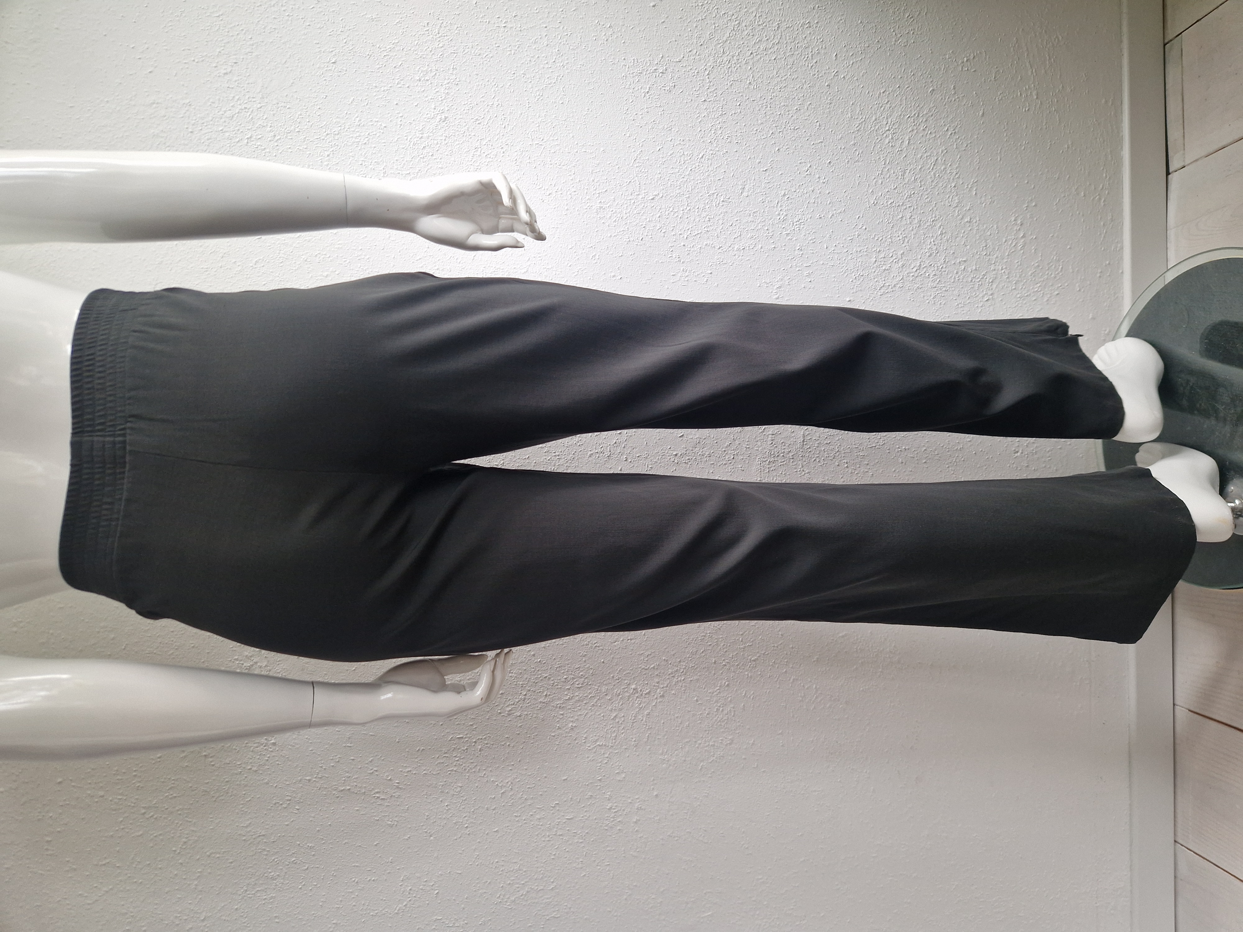 Joline Jolink pantalon Lea. Maat M. Offblack/wol.