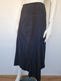 Marithé & Francois Girbaud rok. Maat 38, Zwart.