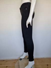 Elisabetta Franch skinny jeans. Mt. 27, Zwart.