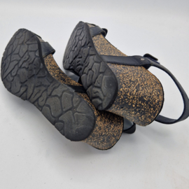 Panama Jack sandalen Julia Basics. Maat 39, Zwart/leer.