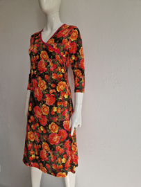 La Lamour jurk Rosaly Roses. Maat M. Rozenprint.