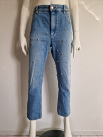 Isabel Marant Studded jeans Califfy. Maat 40, Blauw.