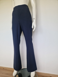 Studio Anneloes travelstof pantalon. Maat M. Donkerblauw.