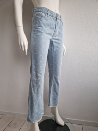 Mos Mosh Simone Monogram jeans. Maat 26, Lichtblauw