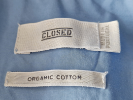Closed lichtblauwe blouse XS – organic cotton