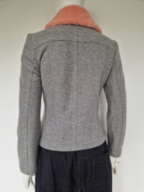 Marc Cain jasje | Maat N3/38 | Grijs | Scheerwol|