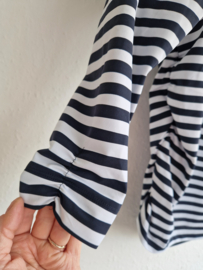 Studio Anneloes off shoulder top. Maat XXL. Navy/wit gestreept.