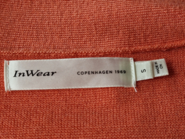 InWear cardigan. Maat S. Koraal.