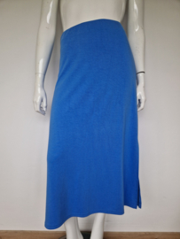 Free/Quent midi rok. Maat L. Blauw