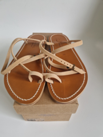 K.Jacques Saint-Tropez Loki F sandalen. Maat 40, Beige.