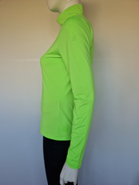 Marc Cain Sports top met col |  Maat S | Neon groen |