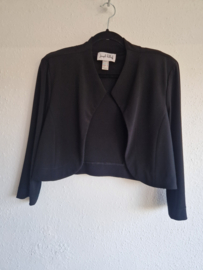 Joseph Ribkoff bolero jasje. Maat 38, Zwart.