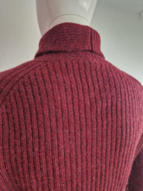 Falke coltrui. Maat 40, Bordeaux/wolblend.