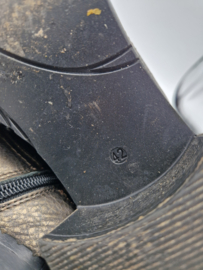 Piedi Nudi enkellaarsjes. Maat 42, Metallic.