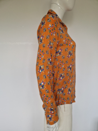 SIS by Spijkers en Spijkers blouse | Maat M | Oranje/print |