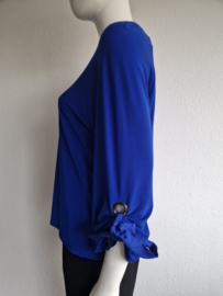 Joseph Ribkoff top. Maat 38/40. Koningsblauw.