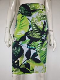 Marc Cain kokerrok. Maat 38, Botanische print.