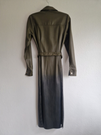 Fifth House jurk in kaki lederlook | maat 38 |