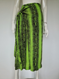 Essentiel Antwerp omslagrok. Maat 38, Neon groen