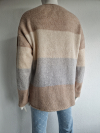 Riani trui. Maat 40, Crème/beige/wol.