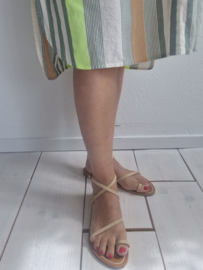 K.Jacques Saint-Tropez Loki F sandalen. Maat 40, Beige.