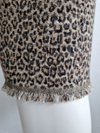 Marc Cain midi rok. Maat 3, Luipaarddessin.