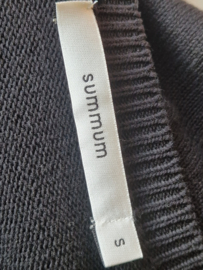 Summum pullover met V-hals. Maat S. Zwart