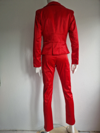 Via Fillungo blazer. Maat 36/38, Rood.