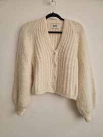 INTI handgebreid vest | Maat 38 | Crème | Alpaca |