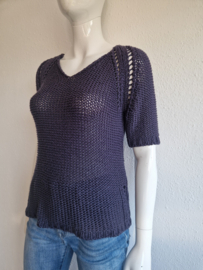 Stroke trui. Maat M. Donkerblauw.