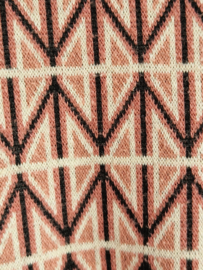 Summum top/tuniek. Maat M. Roze/print.
