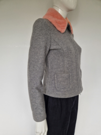 Marc Cain jasje | Maat N3/38 | Grijs | Scheerwol|