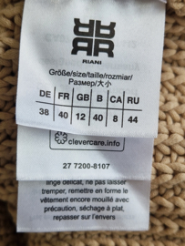 RIANI vest | maat 38 | Beige |